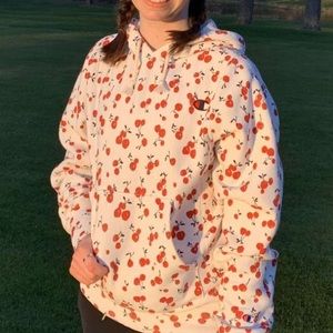 Champion cherry sweatshirt